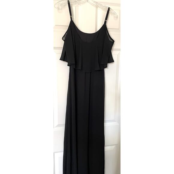 Show Me Your MuMu Maxi Wedding Formal Dress Gown Black Size XXS NEW - Picture 5 of 11